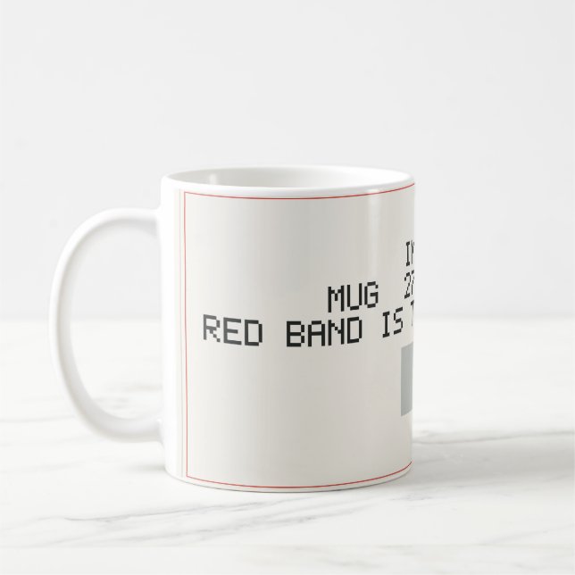 Café Taza de mapa - personalizada (Izquierda)