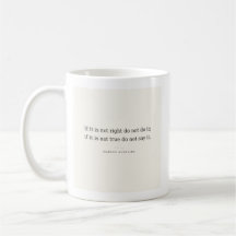 Taza de Marcus Aurelio: Vive bien, habla con verda