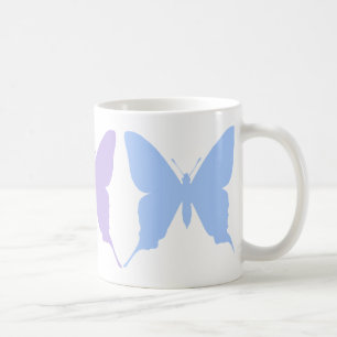 Café Taza de Mariposas Bonitas