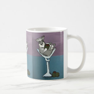 Café Taza de Martini del Schnauzer