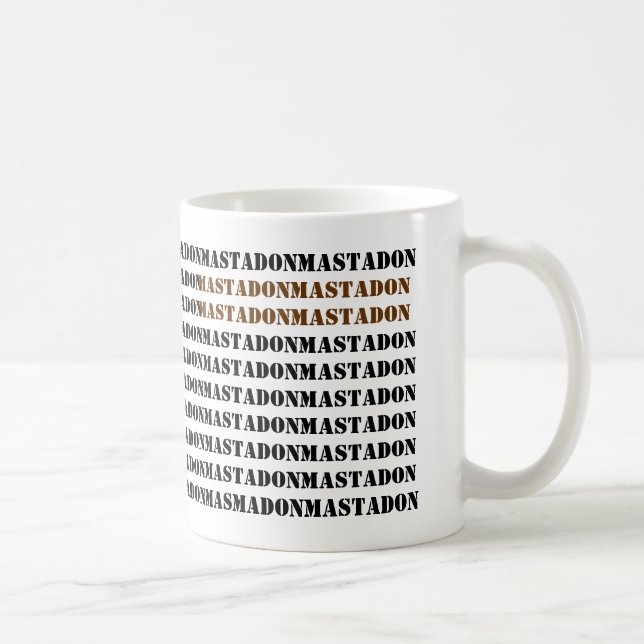 Café Taza de Mastadon (Derecha)