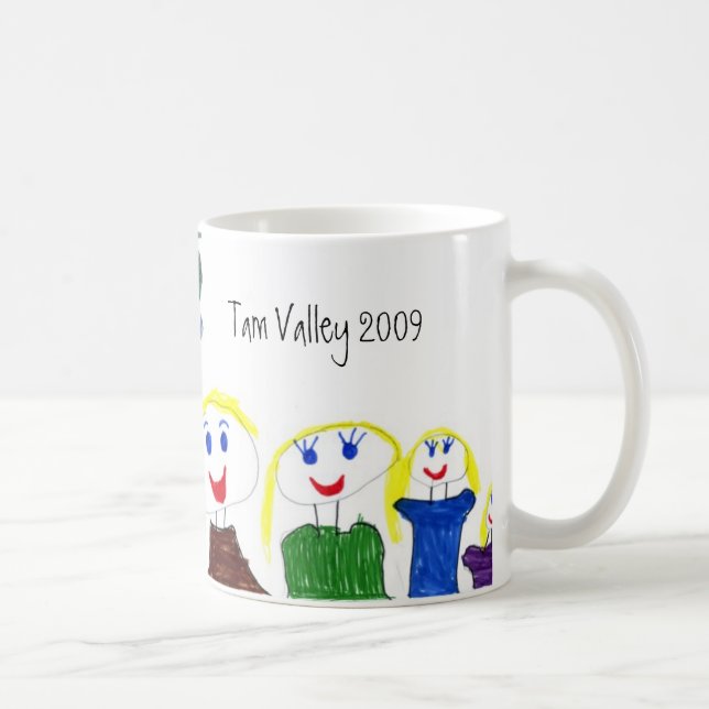Café Taza de Masturzo del lirio (Derecha)