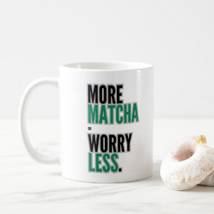 Café Taza de Matcha, regalo de taza, regalo de amante d