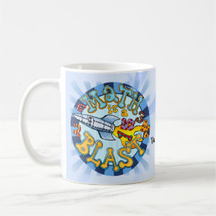 Café taza de Math Is A Blast