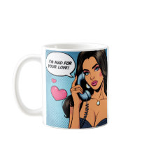 Taza de mensaje de amor