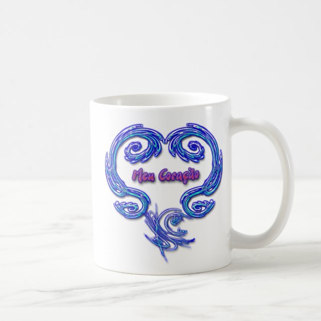 Café Taza de Meu Coracao (portuguesa) (Derecha)
