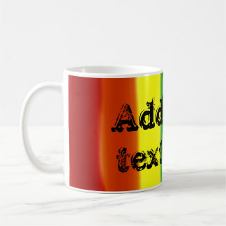 Café Taza de mezcla de arcoíris