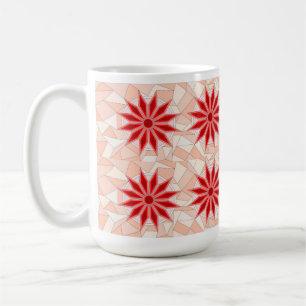 CAFÉ TAZA DE MEZCLA ROJA Y ROSA CUMPLEAÑOS