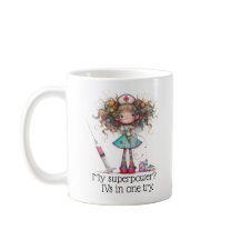 Taza de mi superpoder - Dichos de enfermeras