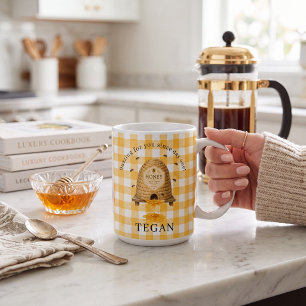 Café Taza De Miel De Colmena De Abejas Zumbando Por Ti 