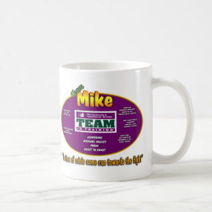 Café Taza de Mike del equipo del corredor