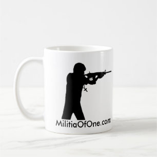 Café taza de MilitiaOfOne.com