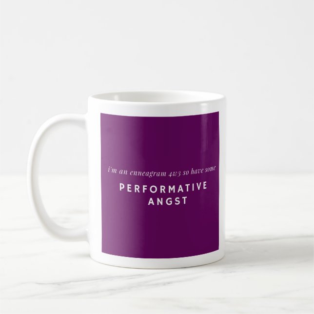 Café Taza de Millenneagram 4w3 del *NEW* (Izquierda)