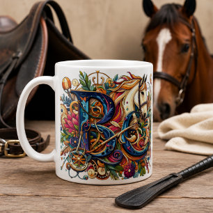 Café Taza de montar a caballo de dressage