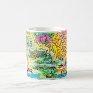 Café Taza de monumentos de la isla Mackinac