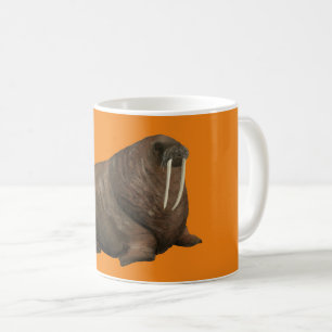 Café Taza de morsa - naranja