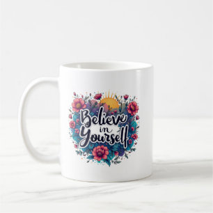 Café Taza de Motivación Inspiradora 'Cree en Ti Mismo'