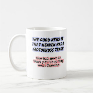 Café Taza de Motocross de Bicicleta de Tierra Cielo Not