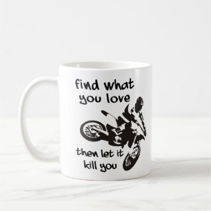 Café Taza de Motocross de Bicicleta de Tierra Déjalo Ma