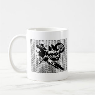 Café Taza de Motocross de Moto de Tierra