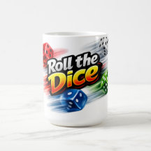 Taza de movimiento 'Tira el dado'