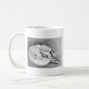 Café Taza de muerte del cisne de la bailarina