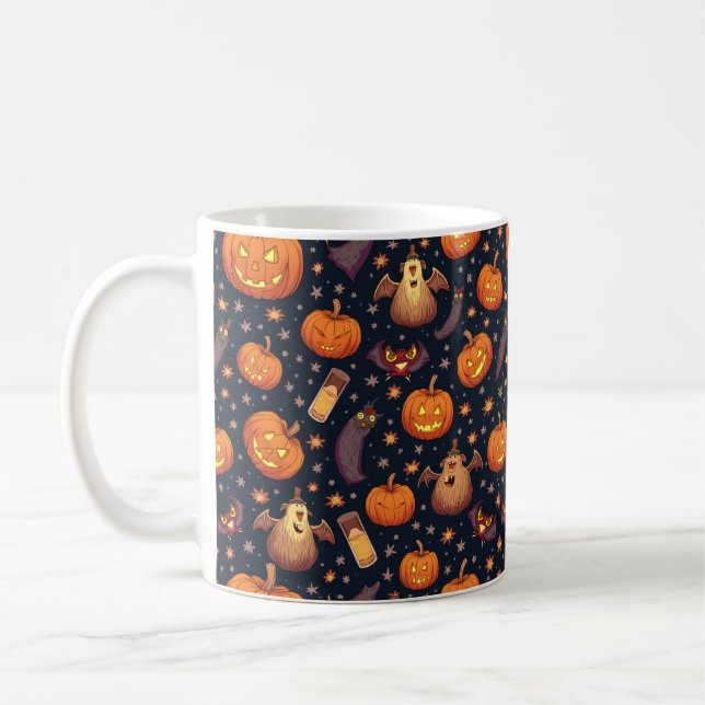 Café taza de mugre de halloween (Izquierda)