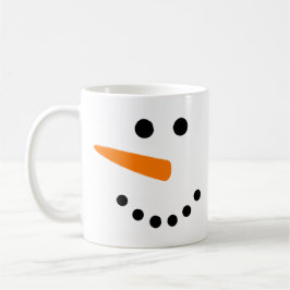 Café Taza de muñeco de nieve