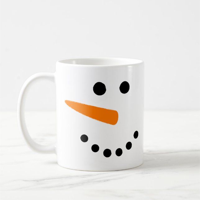 Café Taza de muñeco de nieve (Izquierda)