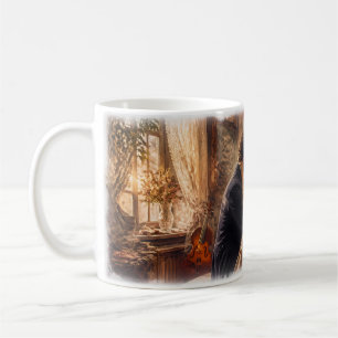 Café Taza de música vintage de piano romántico para par