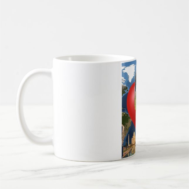 Café taza de musulmán indio (Izquierda)