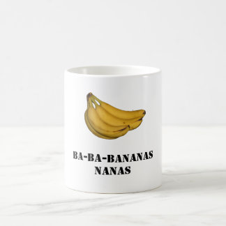 Café Taza de Nanas de los Vago-Vago-Plátanos