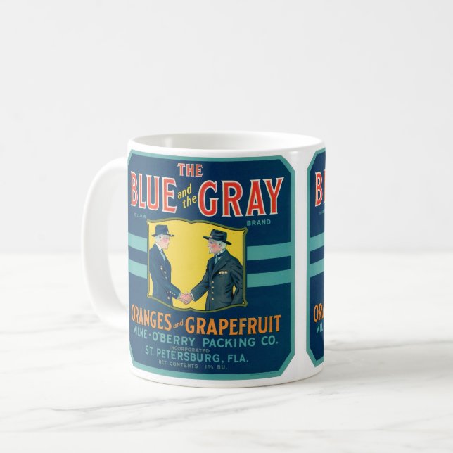 Café Taza de naranjas de Florida (Anverso izquierdo)