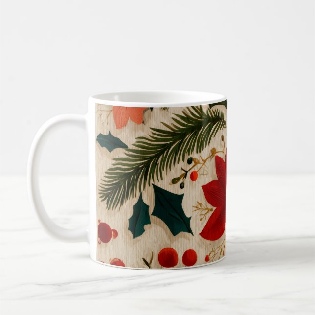 Café taza de navidad (Izquierda)