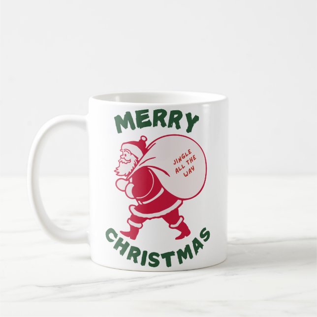 Café taza de navidad 2 (Izquierda)