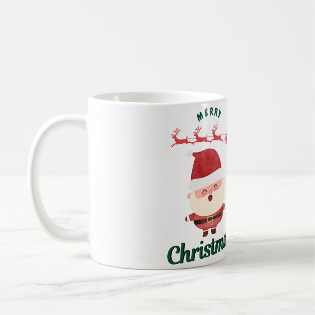 Café taza de navidad 3 (Izquierda)