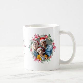 Café Taza de Navidad con Foto Familiar Personalizada