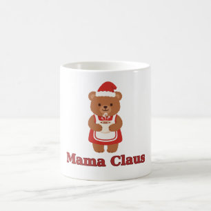 Café Taza de Navidad de Cocoa de Mamá Claus Oso