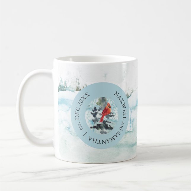 Café Taza de Navidad de Invierno Mágico (Izquierda)