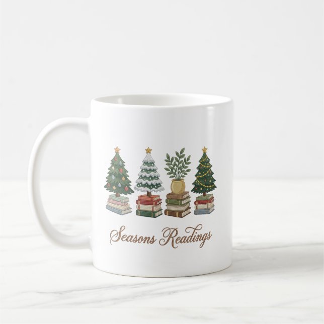Café Taza de Navidad de Lecturas de Temporada (Izquierda)