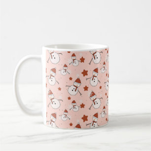 Café Taza de Navidad de Muñeco de Nieve Adorable