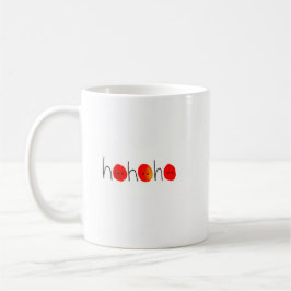 Café Taza de Navidad de nariz roja divertida Ho Ho Ho p