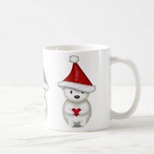 Café Taza de Navidad de Ositos Polares Lindos