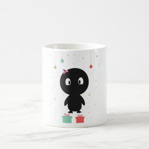 Café Taza de Navidad de Pingüino