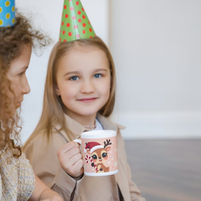 Café Taza de Navidad de Reno Adorable (Subido por el creador)
