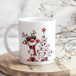 Café Taza de Navidad de Reno Genial – ¡Oh Ciervo!