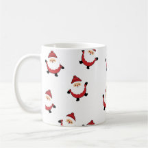 Taza de Navidad de Santa adorable