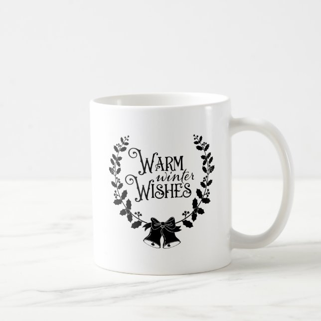Café Taza de Navidad Deseos de Invierno Cálido (Derecha)