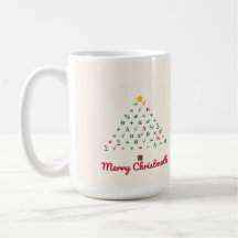 Taza de Navidad divertida para profesor de matemát