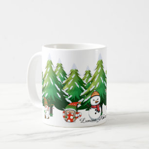 Café Taza de Navidad Gnome